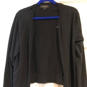 Banana Republic premium yarn black cardigan
